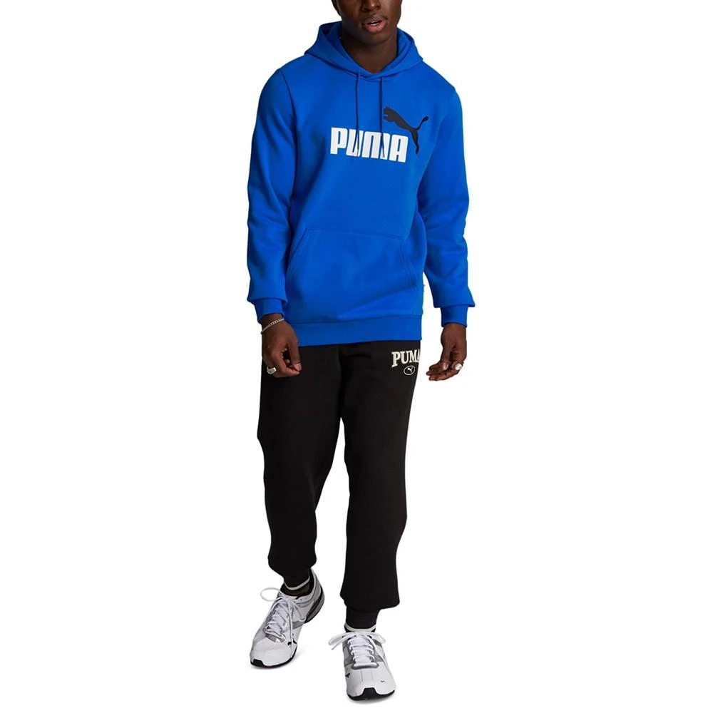 商品Puma|Men's Ess+ 2 Big Cat Logo-Print Fleece Hoodie,价格¥240,第3张图片详细描述