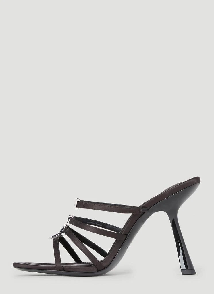 商品Alexander Wang|Nala Logo Heeled Sandals,价格¥2878,第3张图片详细描述