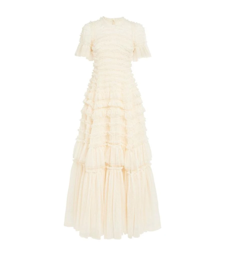 商品Needle & Thread|Valentine Ruffle Gown,价格¥3265,第1张图片