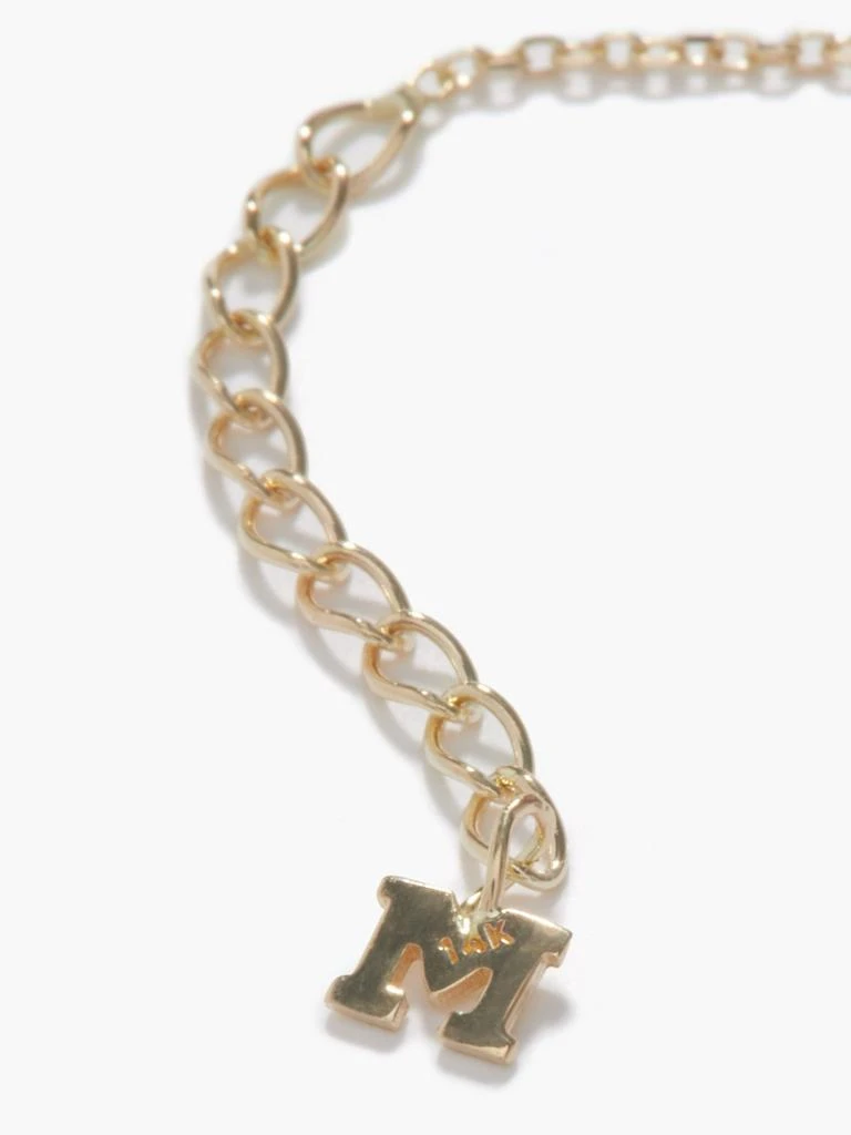 商品MATEO|Diamond & 14kt gold anklet,价格¥4473,第3张图片详细描述