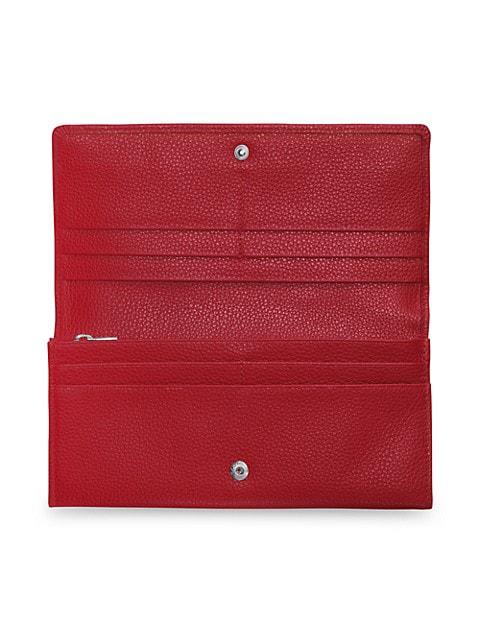 Le Foulonné Continental Snap Wallet商品第2张图片规格展示