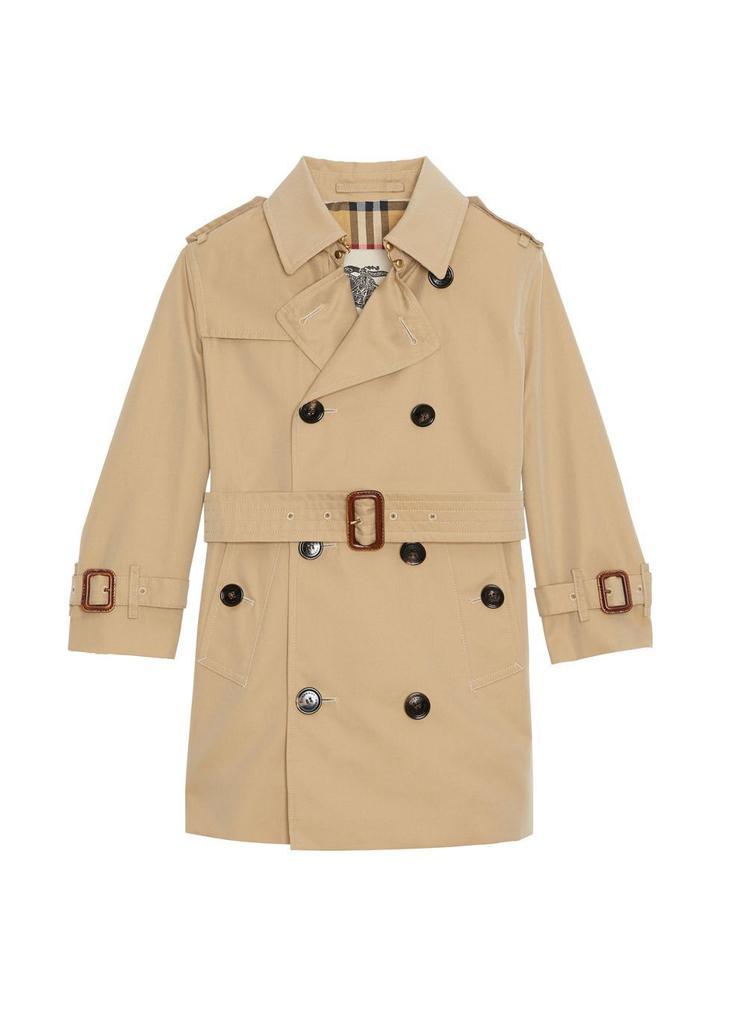商品Burberry|Cotton gabardine trench coat,价格¥7122,第1张图片