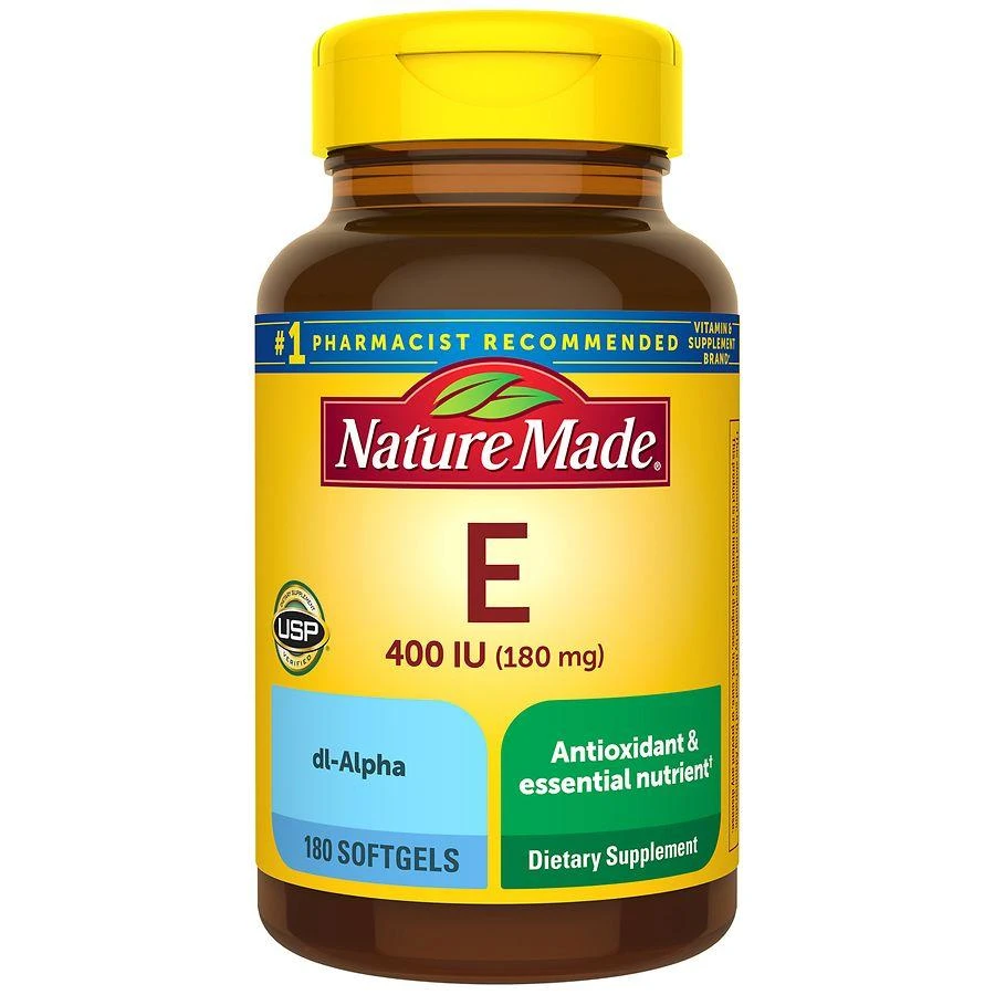 商品Nature Made|维生素E 400 IU 软胶囊 180粒,价格¥194,第1张图片