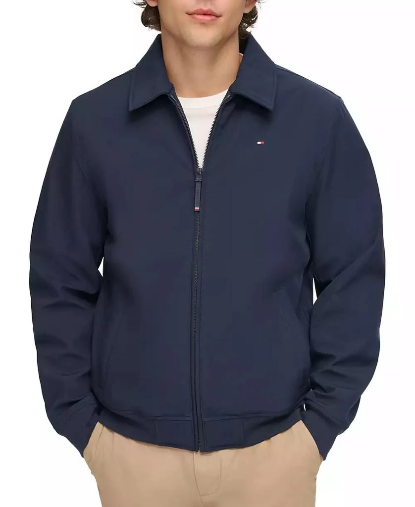 商品Tommy Hilfiger|Men's Classic Soft-Shell Bomber Jacket,价格¥456,第1张图片