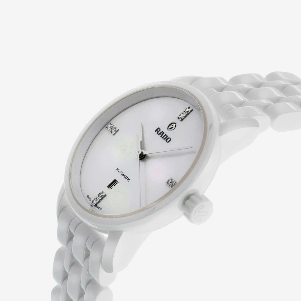 商品Rado|Rado Diamaster Diamond Mother Of Pearl Ceramic Automatic Ladies Watch R14044907,价格¥13677,第2张图片详细描述