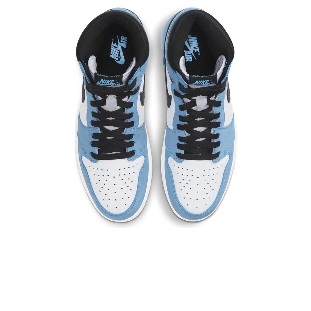 商品Jordan|Air Jordan 1 Retro High White UNC University Blue Black,价格¥2699,第3张图片详细描述