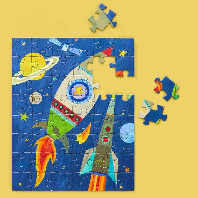 商品Werkshoppe|Outer Space 48 Piece Jigsaw Puzzle Snax,价格¥91,第1张图片