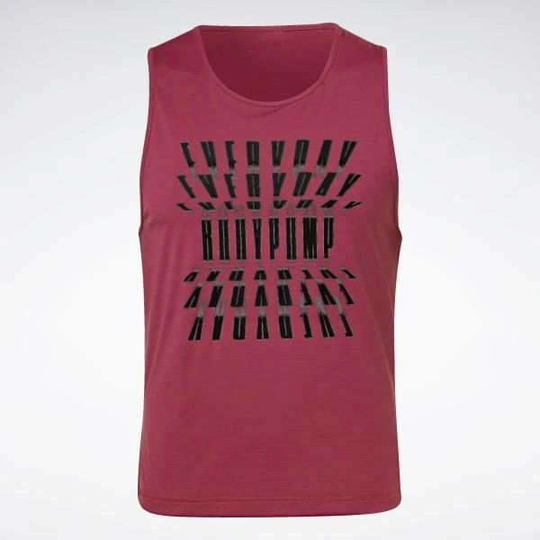 商品Reebok|Les Mills® BodyPump® Activchill Tank Top,价格¥312,第3张图片详细描述