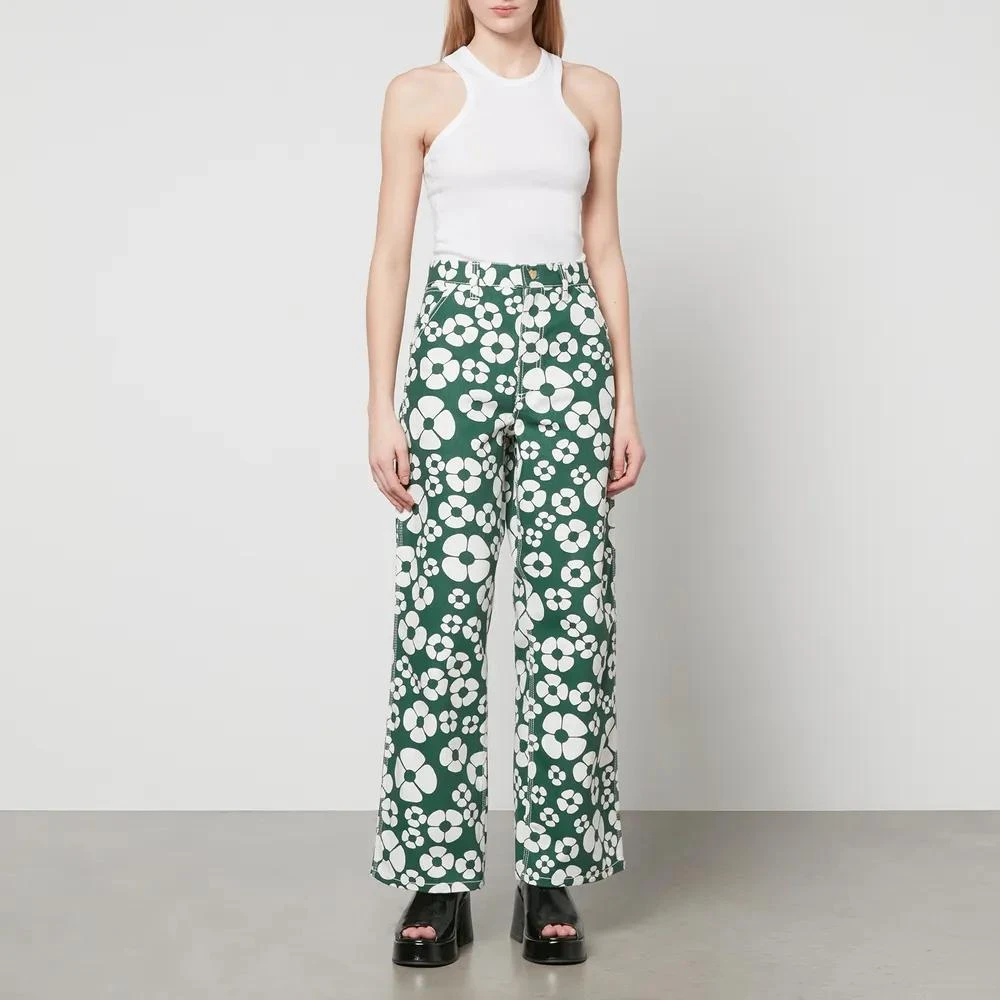 商品Marni|Marni X Carhartt Floral-Print Cotton-Canvas Trousers,价格¥2354,第3张图片详细描述