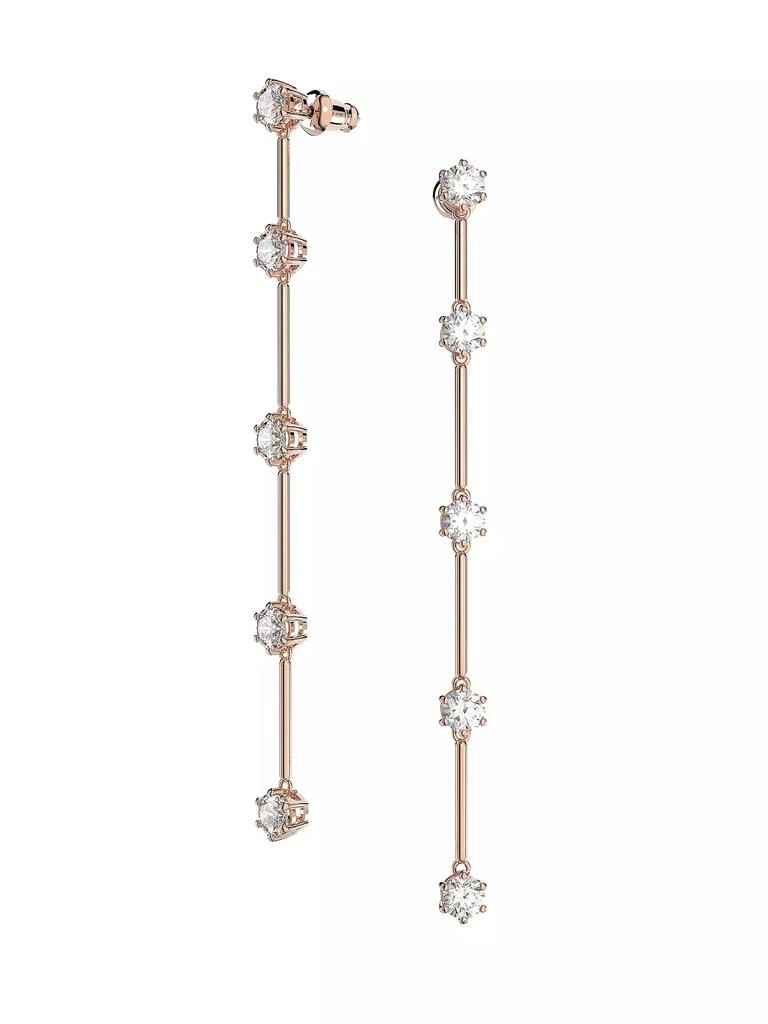商品Swarovski|Re Constella Rose Goldtone & Crystal Drop Earrings,价格¥1267,第3张图片详细描述