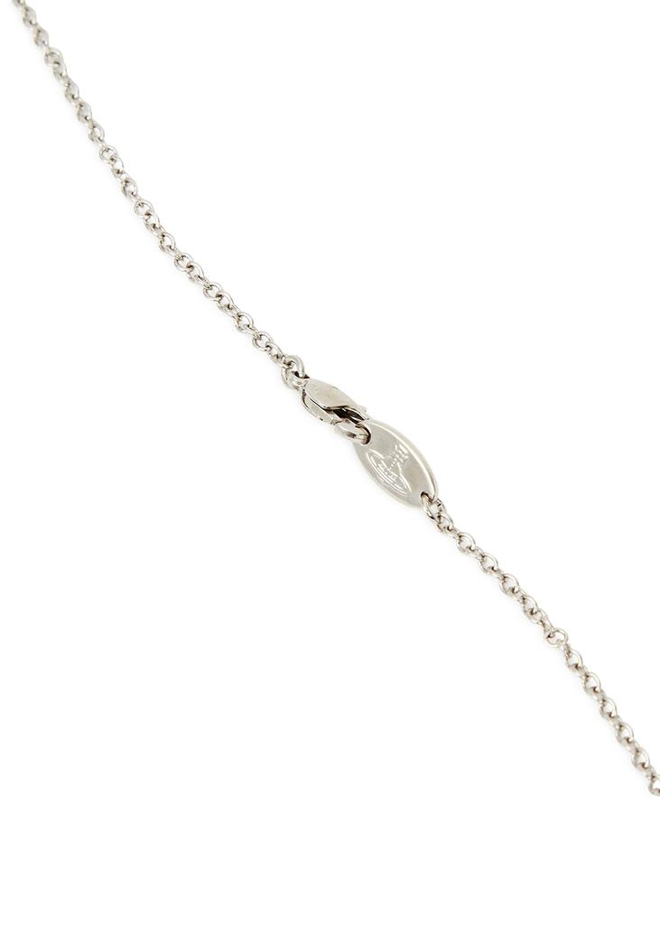 Silver-tone chain necklace商品第4张图片规格展示