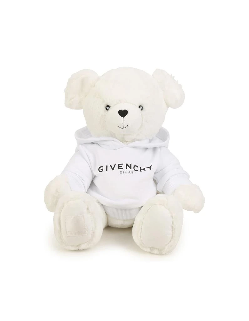 商品Givenchy|White Teddy Bear With White  Hoodie,价格¥1153,第1张图片