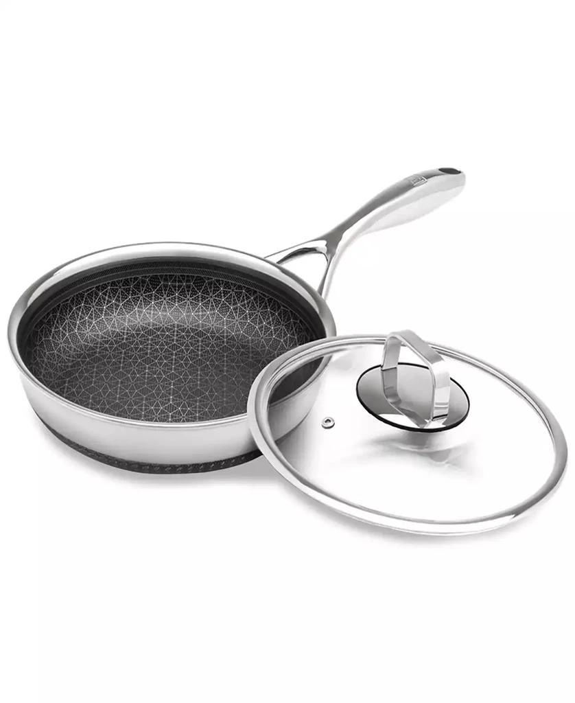 商品Livwell|DiamondClad 10" Hybrid Nonstick Stainless Steel Frypan with Lid,价格¥1266,第2张图片详细描述