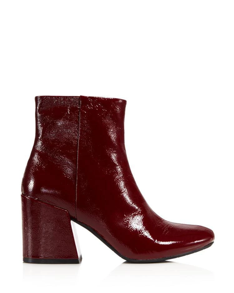 商品Kenneth Cole|Women's Randii Patent Leather Block Heel Booties,价格¥636,第2张图片详细描述