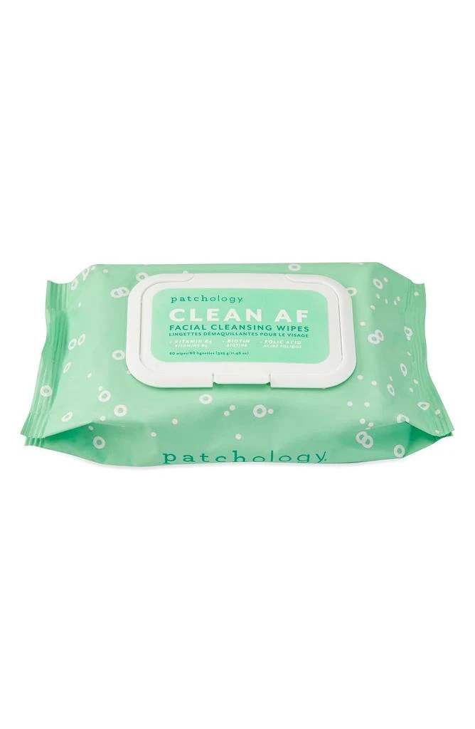 商品Patchology|Clean AF On-the-Go Refreshing Facial Cleansing Wipes,价格¥42,第1张图片