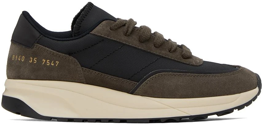 商品Common Projects|Brown & Black Track Technical Sneakers,价格¥3334,第1张图片