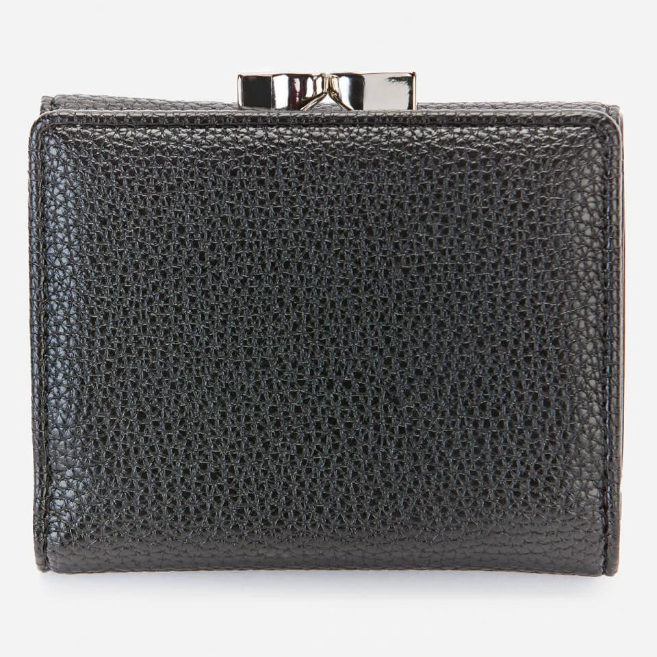 商品Vivienne Westwood|Vivienne Westwood Women's Johanna Small Frame Wallet - Black,价格¥1493,第2张图片详细描述