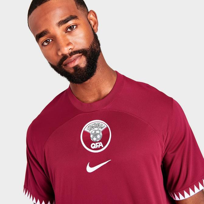 Men's Nike Qatar Dri-FIT 2022-23 Stadium Home Soccer Jersey商品第5张图片规格展示