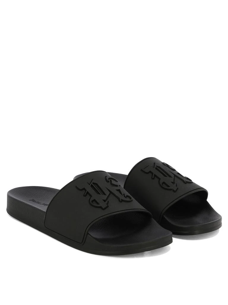 商品Palm Angels|"MONOGRAM-EMBOSSED" SLIDES,价格¥1201,第2张图片详细描述