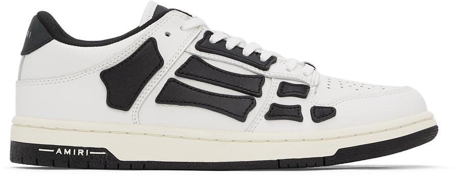 White & Black Skel Top Low Sneakers商品第1张图片规格展示