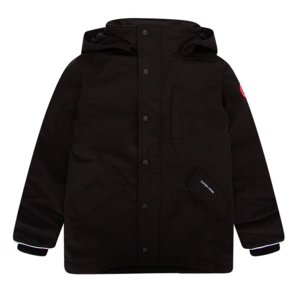 Canada Goose Kids Logan Logo Patch Down Jacket商品第1张图片规格展示