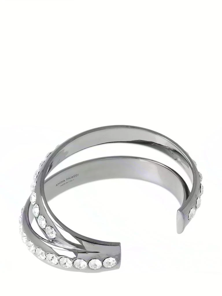 商品Amina Muaddi|Jahleel Crystal Bangle,价格¥5726,第3张图片详细描述