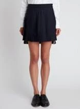 商品Thom Browne|DROPPED BACK PLEATED WOOL MINI SKIRT,价格¥10257,第3张图片详细描述