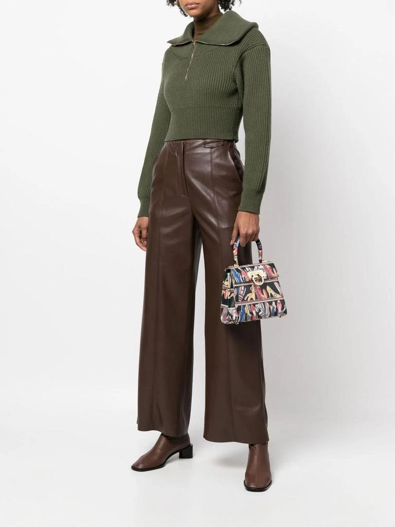 商品Salvatore Ferragamo|FERRAGAMO CREATIONS Musei Fiorentini leather handbag,价格¥14487,第5张图片详细描述