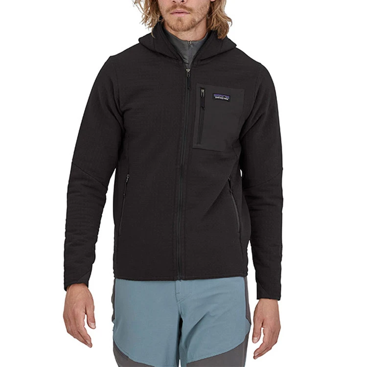 商品[国内直发] Patagonia|patagonia巴塔哥尼亚 巴塔哥尼亚 R2 TechFace Logo贴标连帽保暖软壳抓绒夹克 男款,价格¥2341,第6张图片详细描述