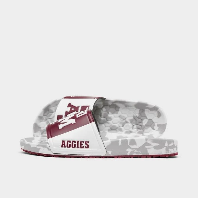 商品HYPE|Hype Co. Texas A&M Aggies College Slydr Slide Sandals,价格¥374,第1张图片