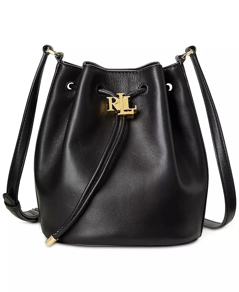 商品Ralph Lauren|Women's Smooth Leather Medium Andie Drawstring Bag,价格¥2240,第1张图片