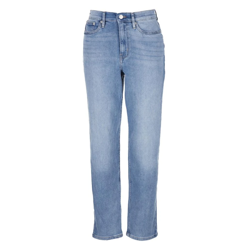 商品Calvin Klein|Calvin Klein Jeans Super High Rise Straight With Light Grinding Retro Stretch 27" Inseam,价格¥203,第1张图片