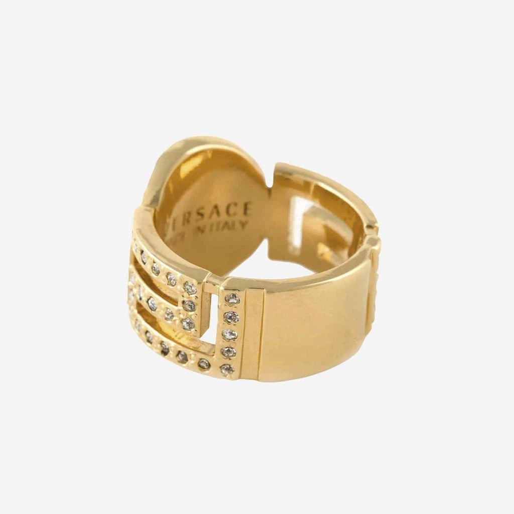 商品Versace|La Medusa Ring With Crystals,价格¥2608,第2张图片详细描述