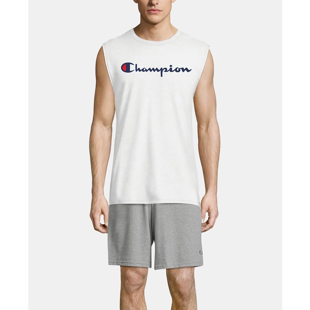Men's Logo Sleeveless T-Shirt商品第1张图片规格展示