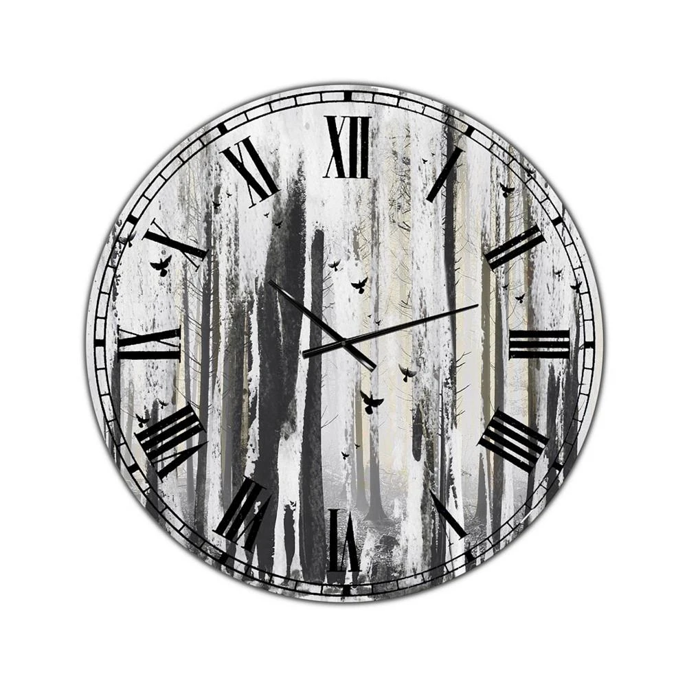 商品Designart|Strange World Oversized Cottage Wall Clock - 36 x 36,价格¥2113,第1张图片