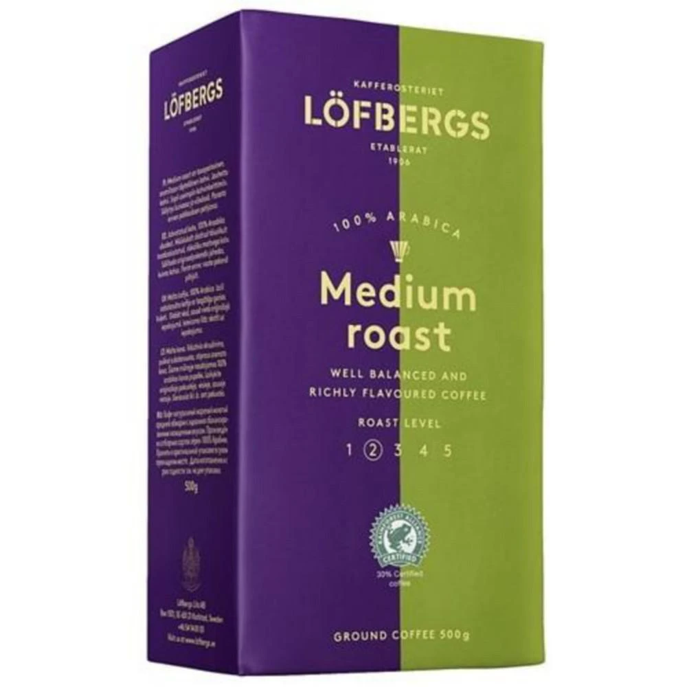商品Lofbergs|Medium Roast Ground Coffee (Pack of 2),价格¥291,第1张图片