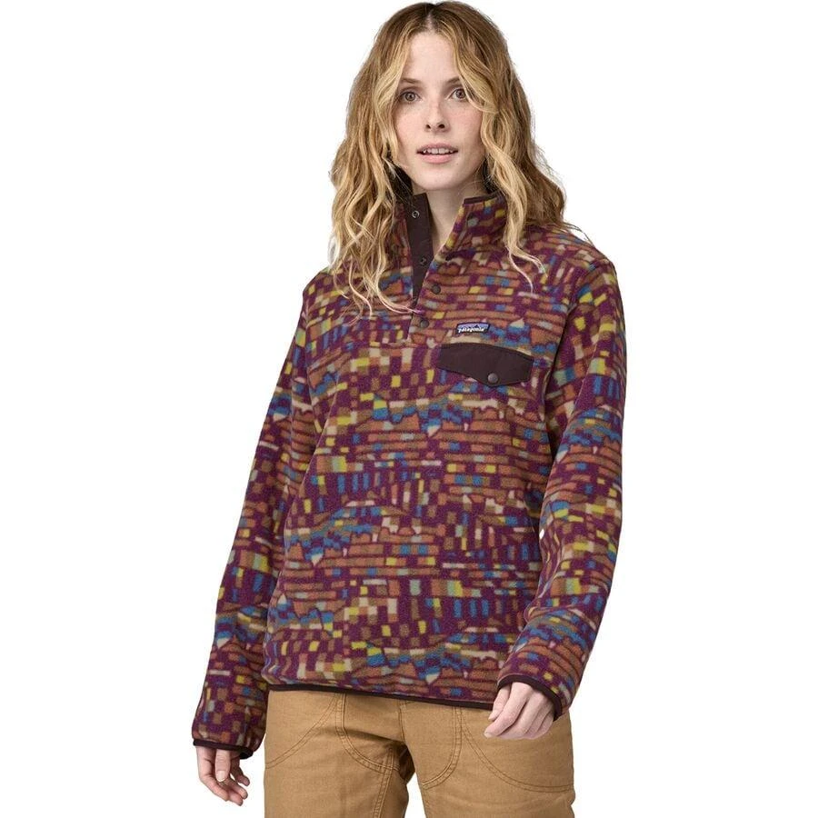 商品Patagonia|Synchilla Lightweight Snap-T Fleece Pullover - Women's,价格¥635,第1张图片详细描述