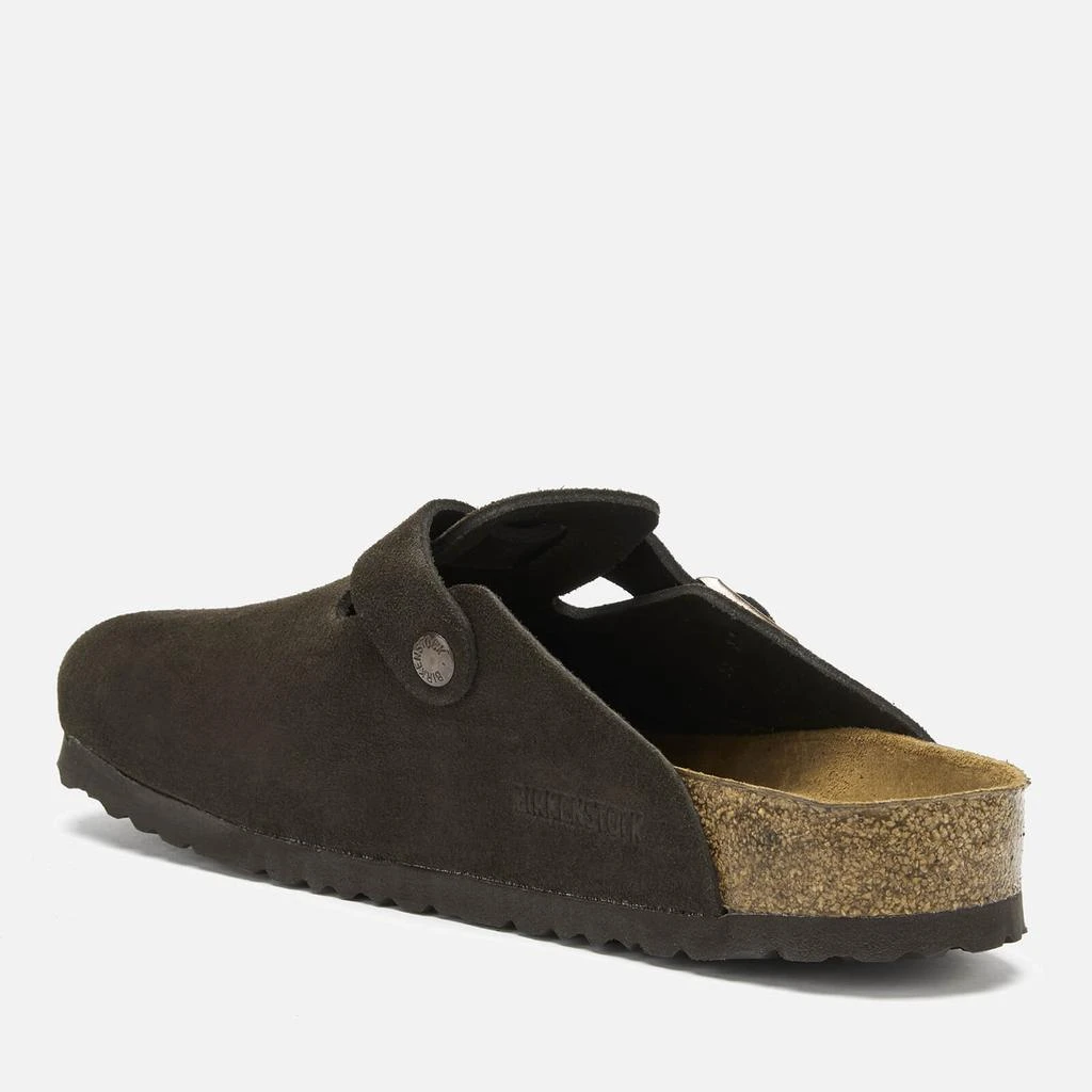 商品Birkenstock|Birkenstock Men's Boston Suede Mules - Mocca,价格¥1149,第2张图片详细描述