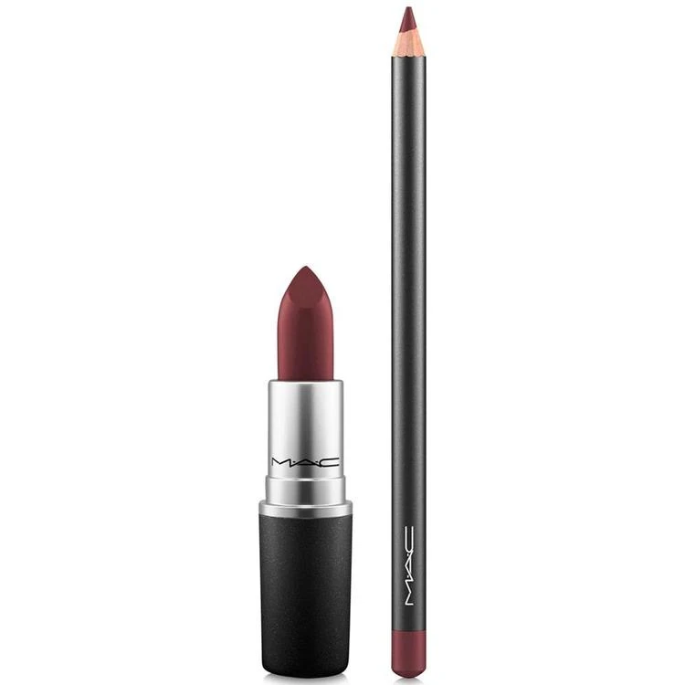 商品MAC|唇彩双件套 - Sin & Burgundy,价格¥201,第1张图片