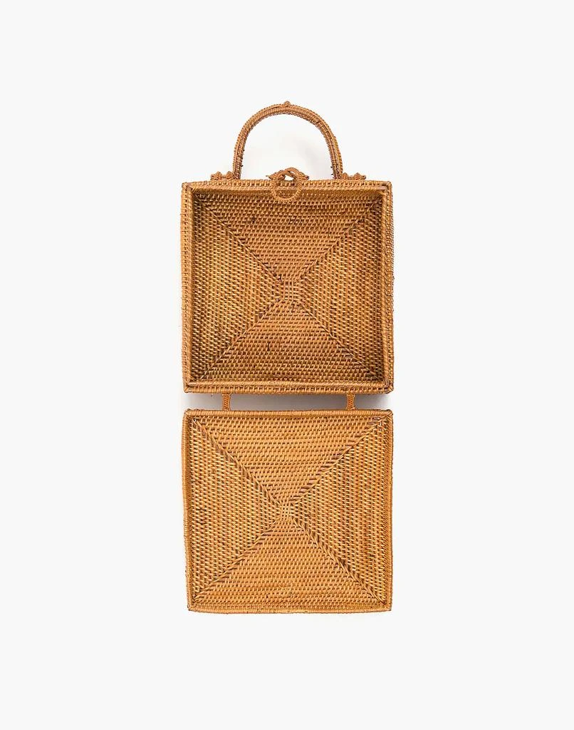 商品Bembien|Stella Rattan Box Bag,价格¥1458,第2张图片详细描述