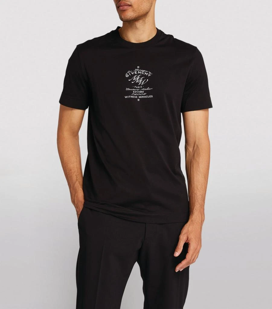商品Givenchy|MMW Logo T-Shirt,价格¥1956,第3张图片详细描述
