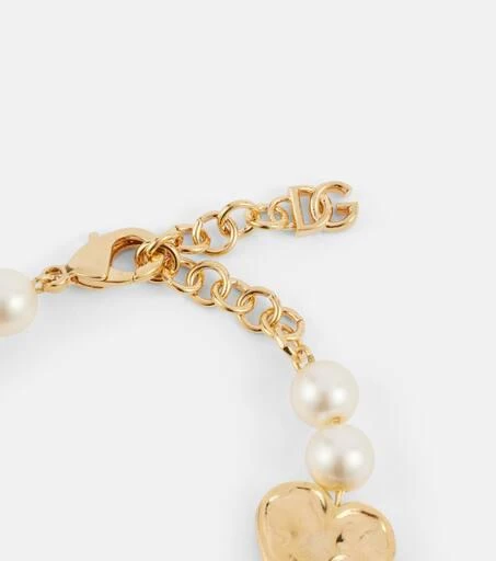 商品Dolce & Gabbana|DG人造珍珠镀金手链,价格¥6393,第2张图片详细描述