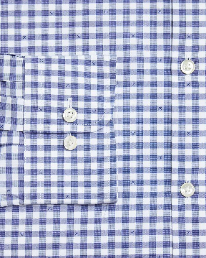 商品The Men's Store at Bloomingdale's|Gingham Dobby Regular Fit Dress Shirt - 100% Exclusive,价格¥355,第2张图片详细描述