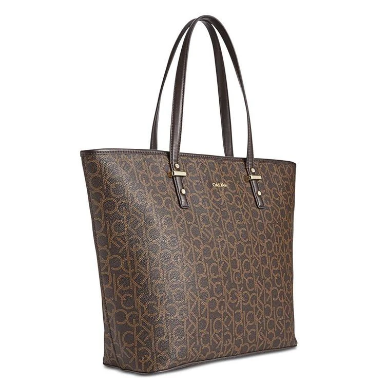 商品Calvin Klein|Matilda Signature Extra-Large Tote,价格¥663,第4张图片详细描述