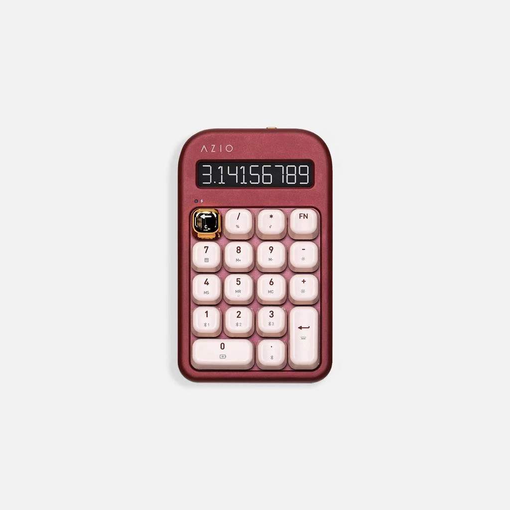 商品Azio|IZO NumPad / Standalone Calculator (Blue Switch),价格¥475,第1张图片