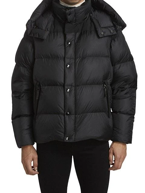 商品Burberry|Detachable Sleeve Hooded Puffer Jacket,价格¥12277,第3张图片详细描述