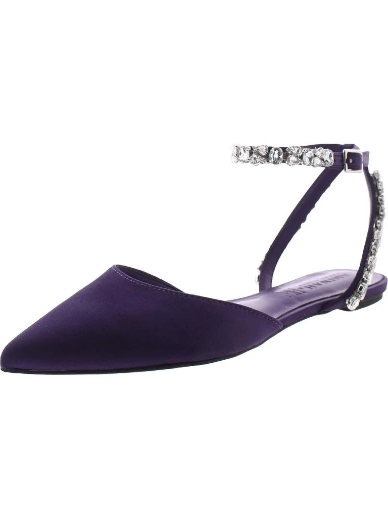 商品INC International|Zoi F Womens Rhinestone Embellished Ankle Strap,价格¥141,第1张图片