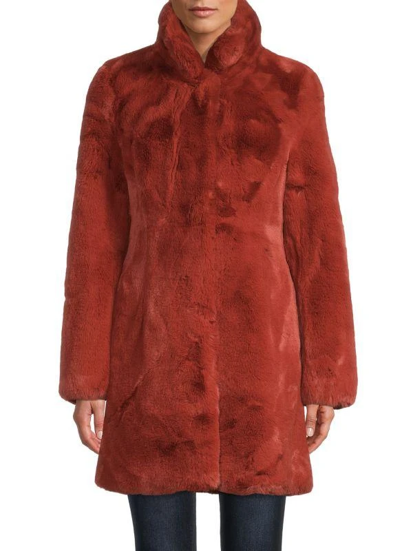 商品BELLE FARE|Oversized Faux Fur Coat,价格¥1067,第1张图片