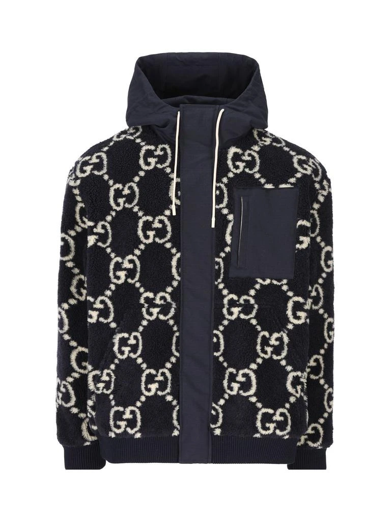 商品Gucci|Gucci GG Monogram Hooded Jacket,价格¥20951,第1张图片