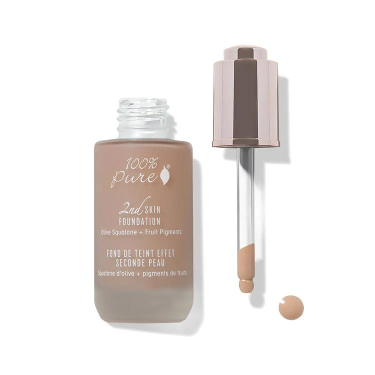 商品100% Pure|2nd Skin Foundation: Shade 6,价格¥866,第1张图片